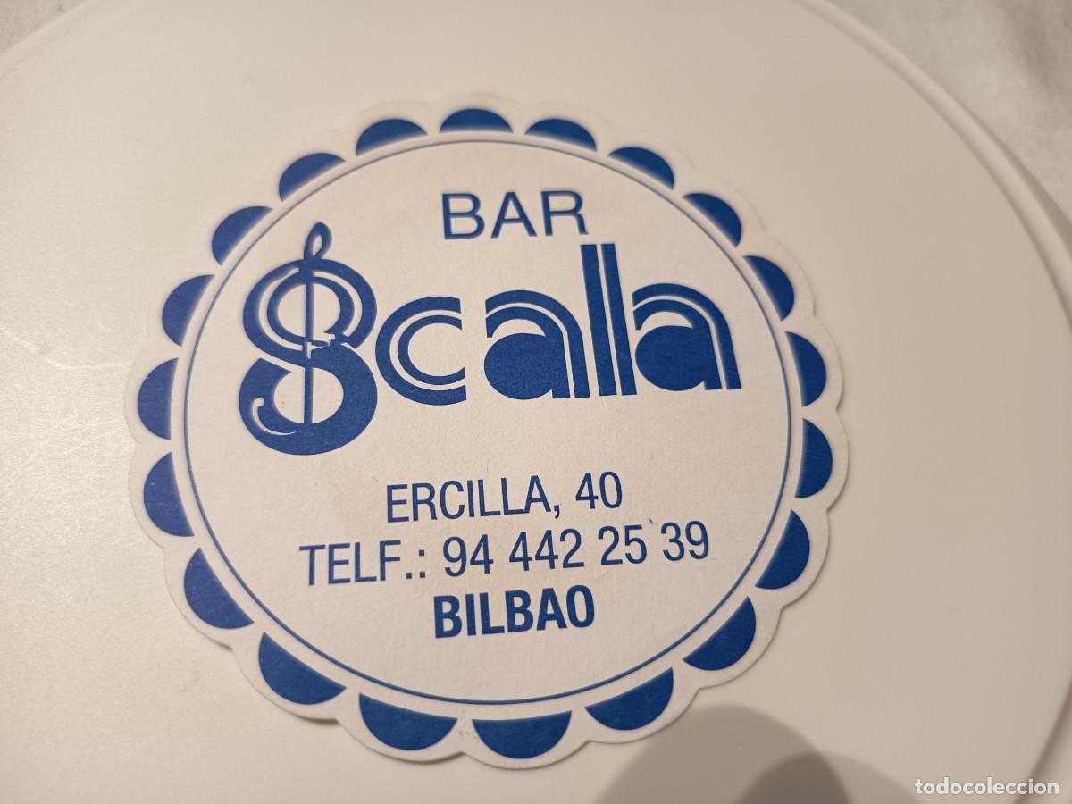 Otros art&iacute;culos de coleccionismo en papel: POSAVASOS BAR SCALA-BILBAO-VIZCAYA