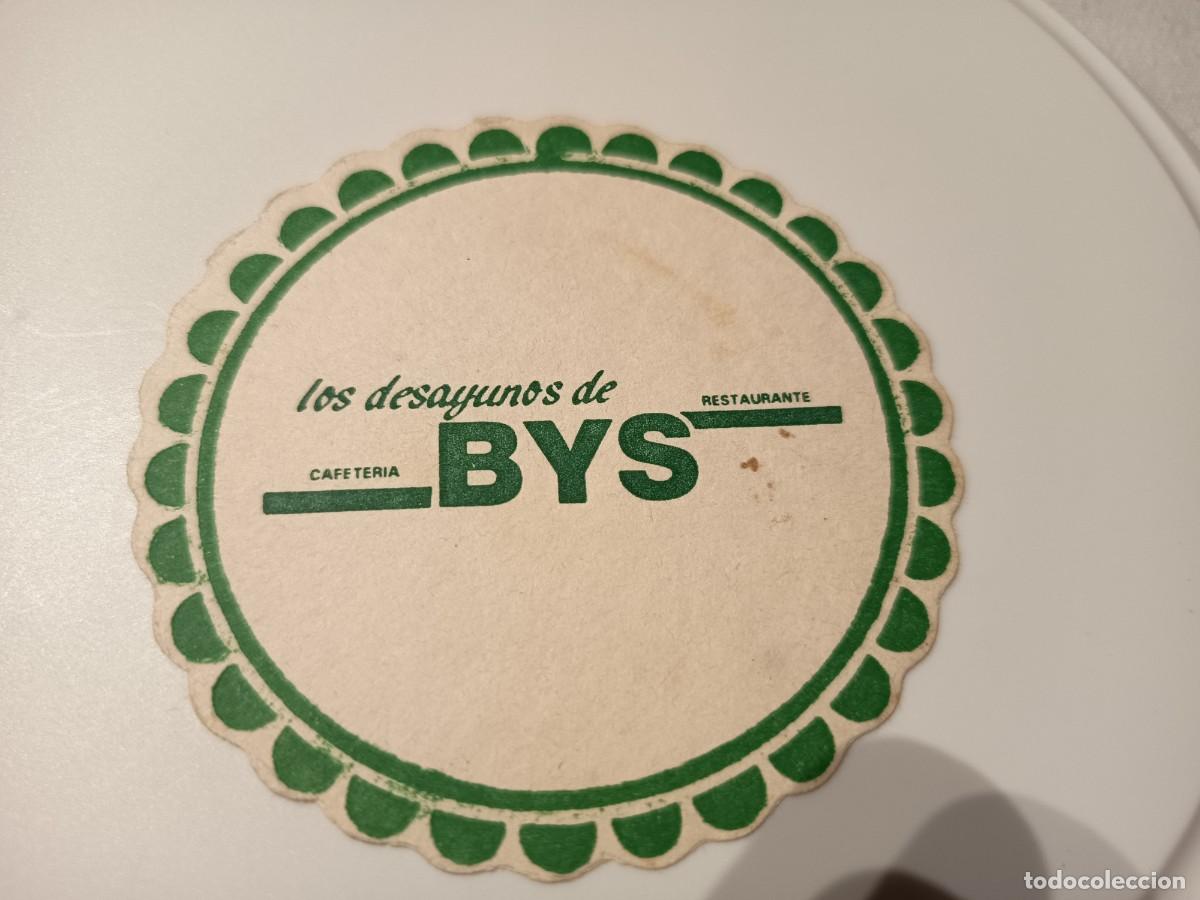 Otros art&iacute;culos de coleccionismo en papel: POSAVASOS RESTAURANTE BYS