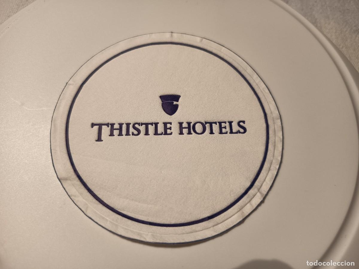 Otros art&iacute;culos de coleccionismo en papel: POSAVASOS HOTELES THISTLE