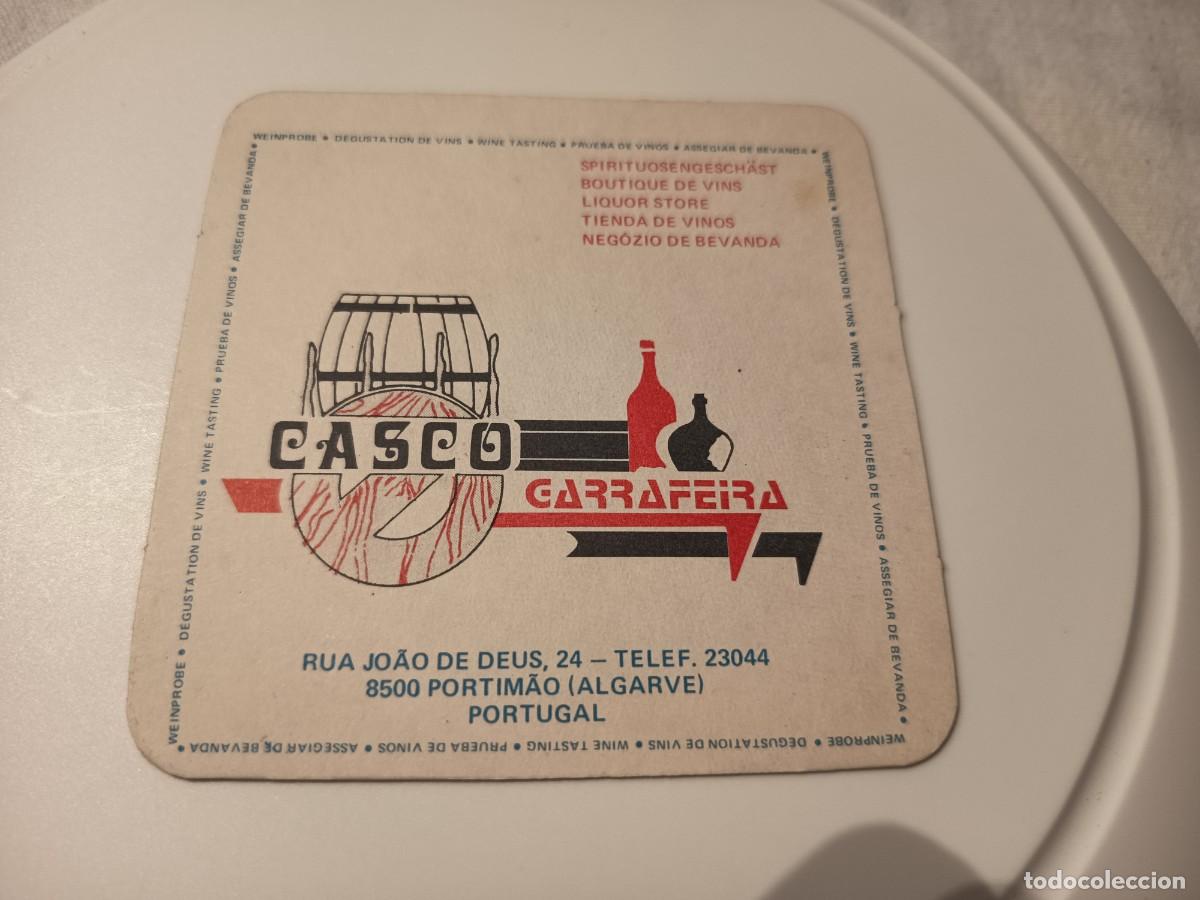 Otros art&iacute;culos de coleccionismo en papel: POSAVASOS GARRAFEIRA CASCO-PORTUGAL