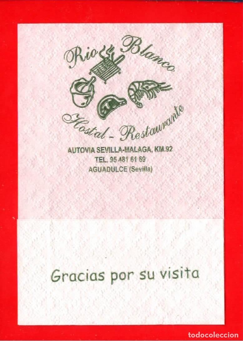 Otros art&iacute;culos de coleccionismo en papel: SERVILLETA de PAPEL con Publicidad