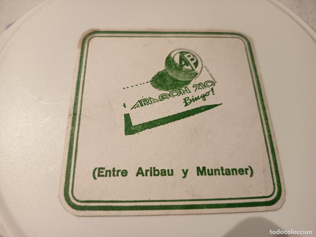 Otros art&iacute;culos de coleccionismo en papel: POSAVASOS BINGO ARAGON 210-BARCELONA
