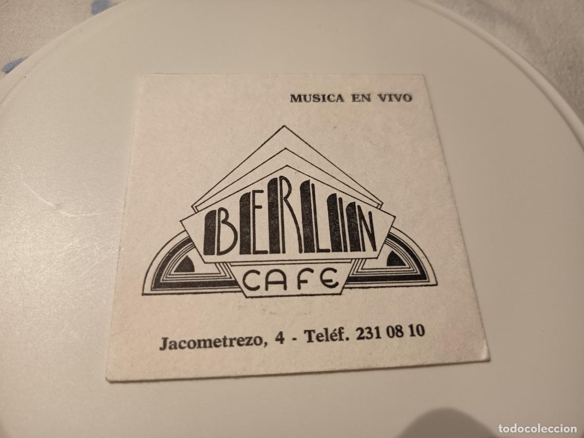Otros art&iacute;culos de coleccionismo en papel: POSAVASOS CAFE BERLIN-MADRID
