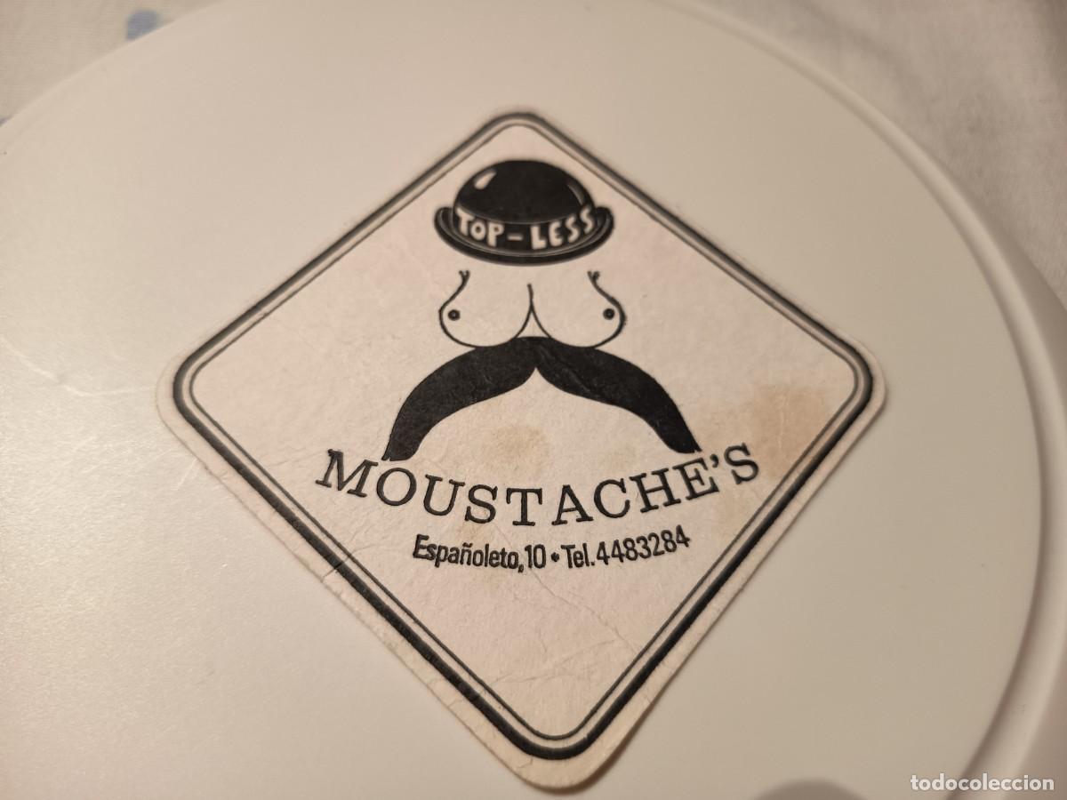 Otros art&iacute;culos de coleccionismo en papel: POSAVASOS TOP LESS-MOUSTACHES-MADRID