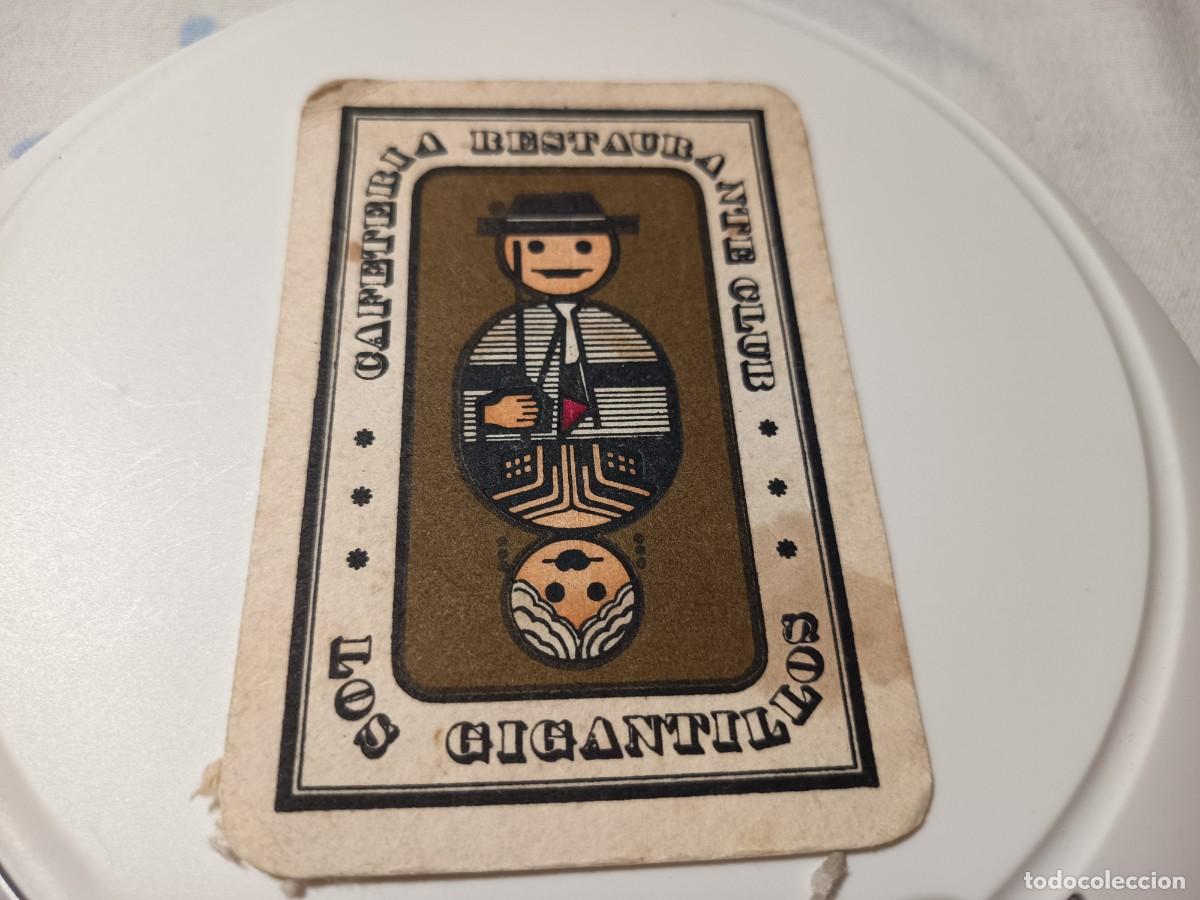 Otros art&iacute;culos de coleccionismo en papel: POSAVASOS CAFETERIA LOS GIGANTILLOS-BURGOS