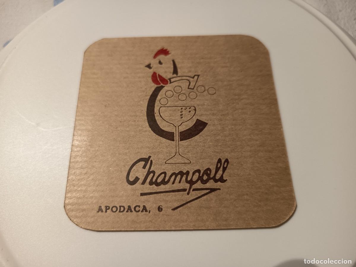 Otros art&iacute;culos de coleccionismo en papel: POSAVASOS CAFETERIA CHAMPOLL-MADRID