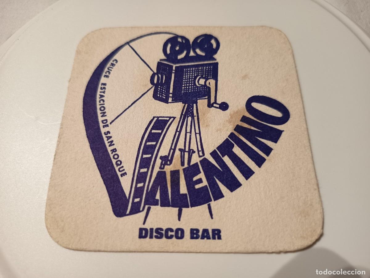 Otros art&iacute;culos de coleccionismo en papel: POSAVASOS DISCO BAR VALENTINO-CADIZ