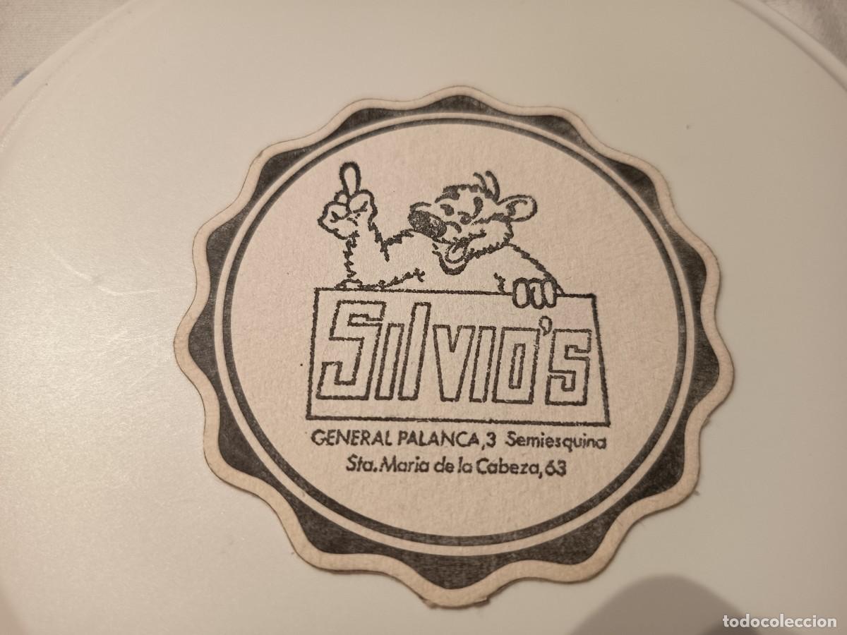 Otros art&iacute;culos de coleccionismo en papel: POSAVASOS PUB SILVIO'S-MADRID