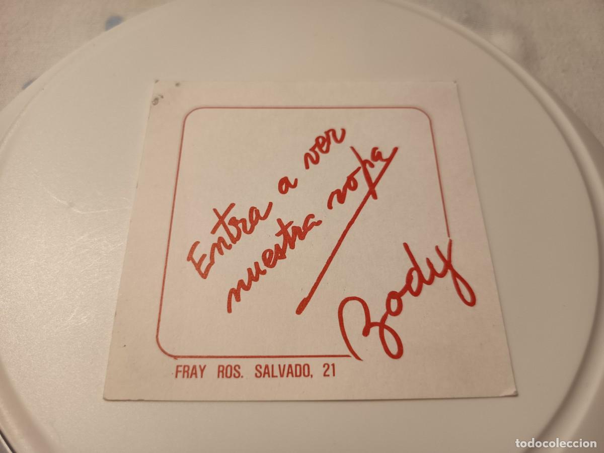 Otros art&iacute;culos de coleccionismo en papel: POSAVASOS TIENDA ROPA BODY-SANTIAGO