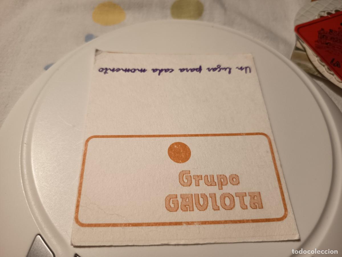 Otros art&iacute;culos de coleccionismo en papel: POSAVASOS GRUPO GAVIOTA-CUBA