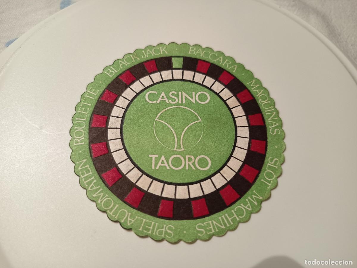 Otros art&iacute;culos de coleccionismo en papel: POSAVASOS CASINO TAORO-CANARIAS