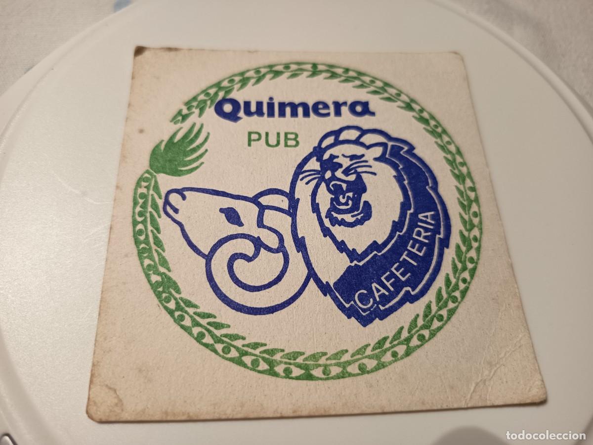 Otros art&iacute;culos de coleccionismo en papel: POSAVASOS DISCO PUB QUIMERA