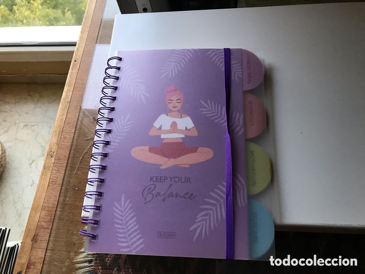 Otros art&iacute;culos de coleccionismo en papel: Keep your balance. Ale-hop. Cuaderno. Como nuevo