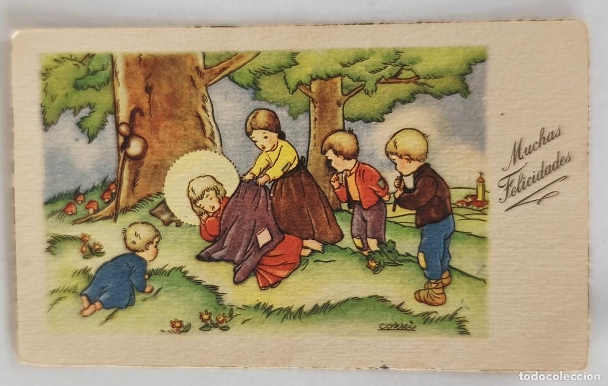 Otros art&iacute;culos de coleccionismo en papel: FELICITACI&Oacute;N NAVIDE&Ntilde;A ESCRITA ( Muchas Felicidades )