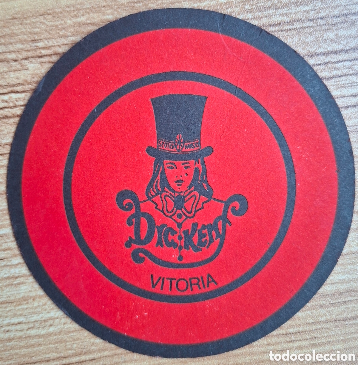Otros art&iacute;culos de coleccionismo en papel: Posavasos Dickens - Vitoria Gasteiz (&Aacute;lava - Araba)