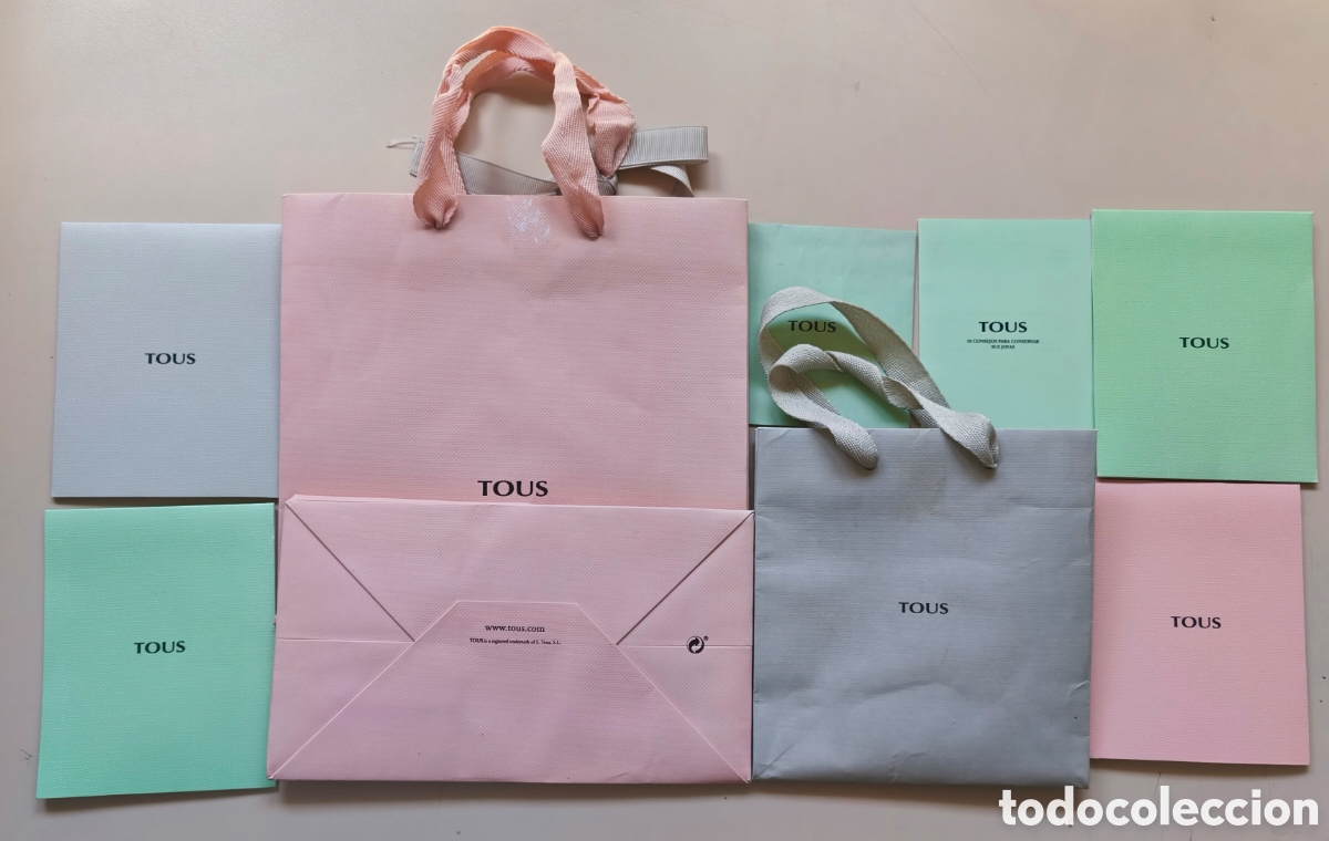 Otros art&iacute;culos de coleccionismo en papel: TOUS LOTE BOLSAS VARIAS