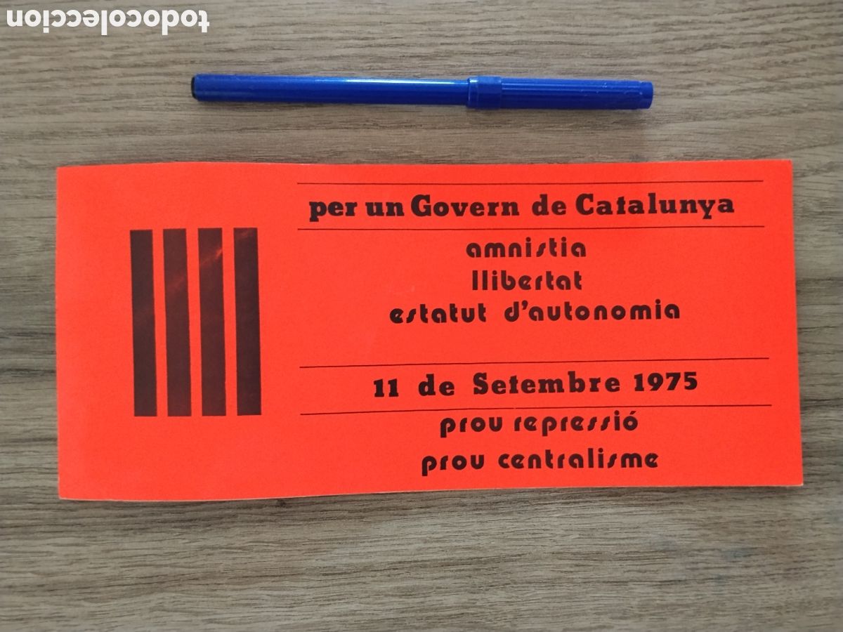 Otros art&iacute;culos de coleccionismo en papel: Pegatina pol&iacute;tica transici&oacute;n independentista catalunya.psan.ipc.erc.mdt.terra lliure.ppcc