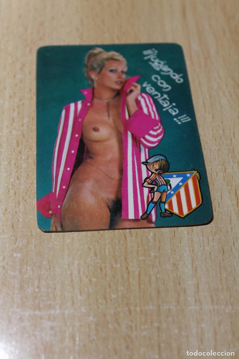 Otros art&iacute;culos de coleccionismo en papel: CALENDARIO DE BOLSILLO. CHICA DE FUTBOL. A&Ntilde;O 1978. ATLETICO DE MADRID. MANZANARES - CIUDAD REAL.