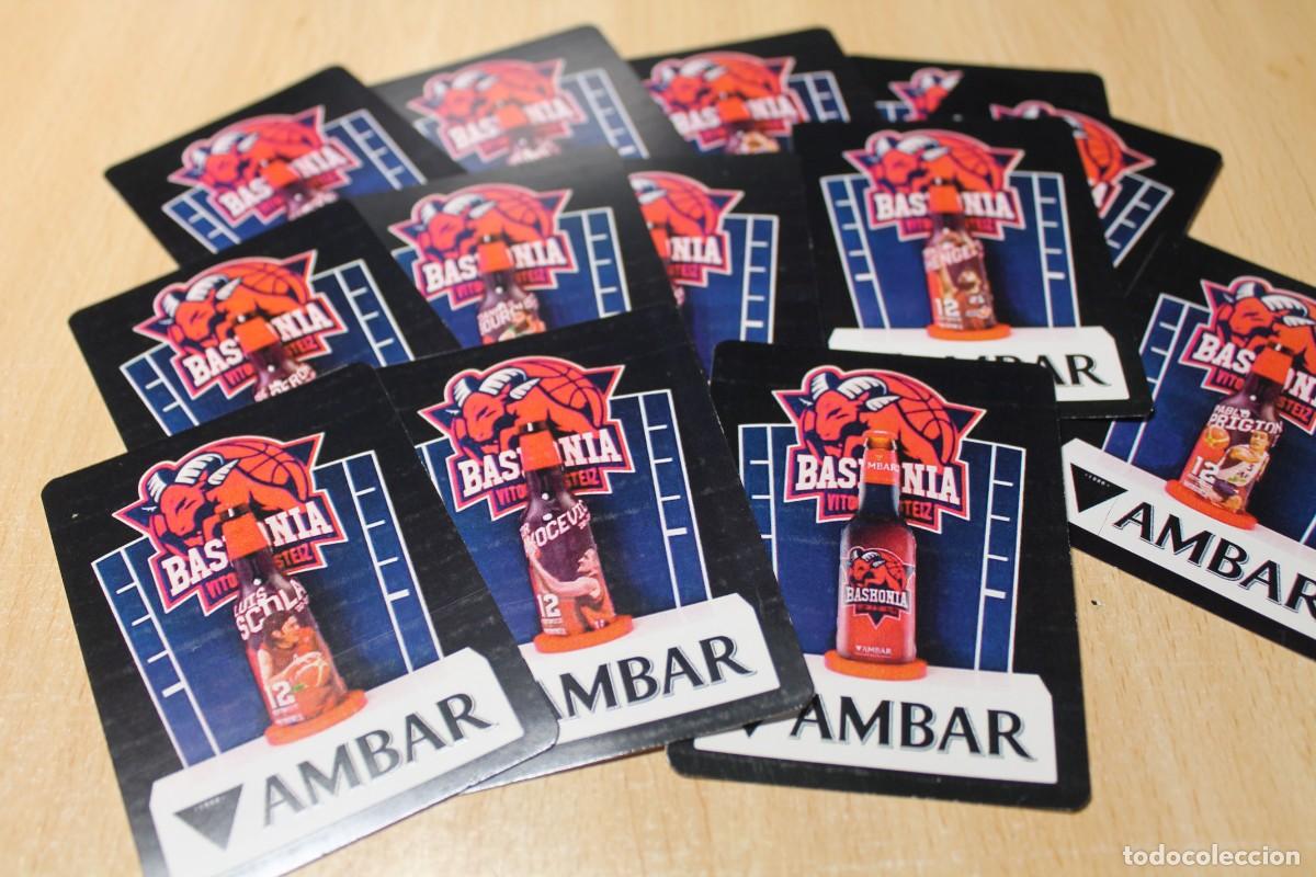 Otros art&iacute;culos de coleccionismo en papel: 13 CALENDARIOS DE BOLSILLO. A&Ntilde;O 2019. CERVEZAS AMBAR. BALONCESTO - BASKONIA. BOTELLA POR JUGADOR.