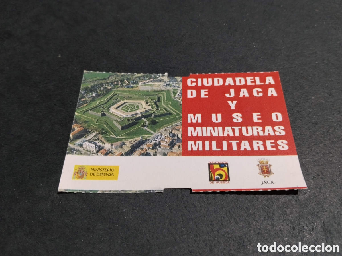 Otros art&iacute;culos de coleccionismo en papel: Entrada ciudadela de Jaca Museo militares militares