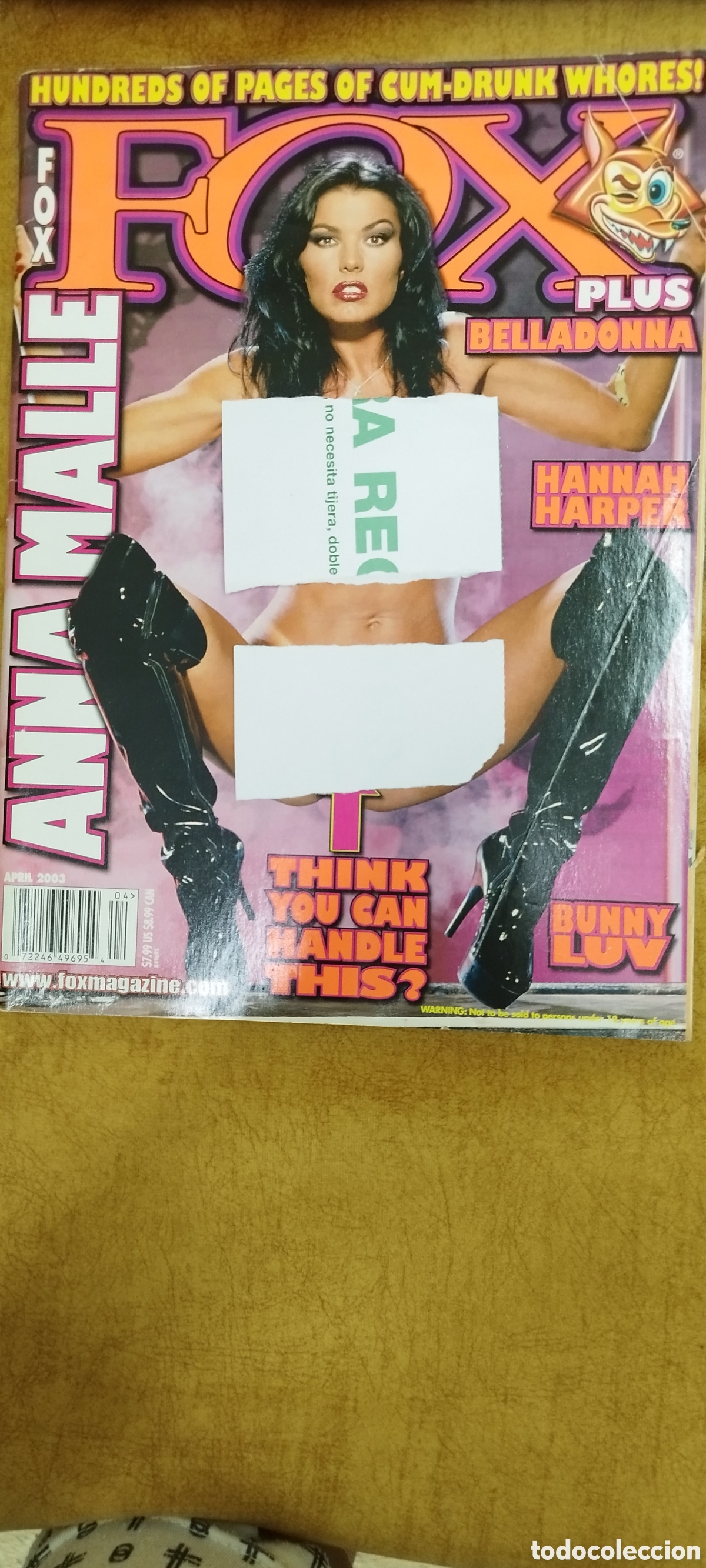 Otros art&iacute;culos de coleccionismo en papel: Fox magazine USA abril 2003