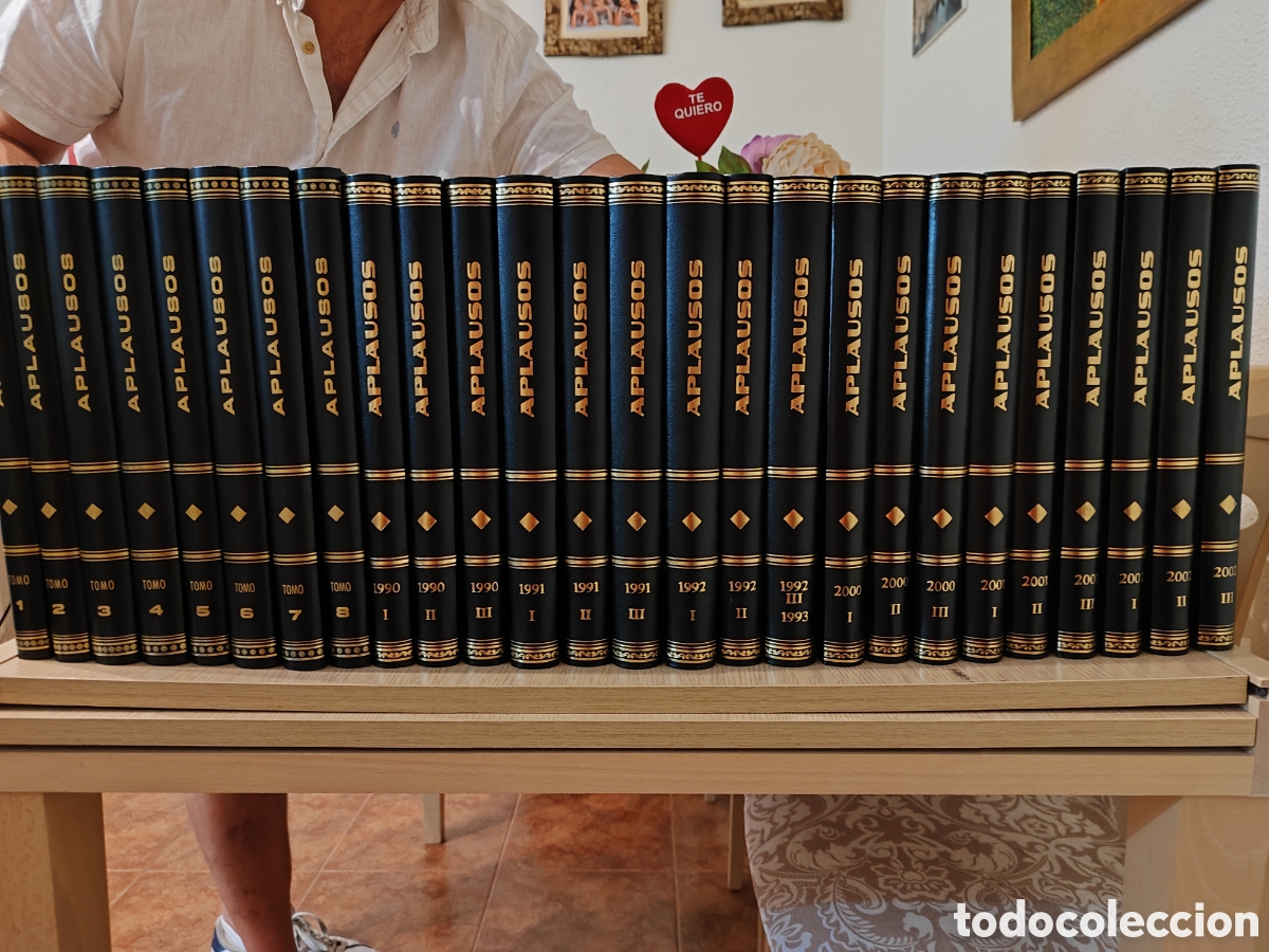 Otros art&iacute;culos de coleccionismo en papel: Lote 26 tomos encuadernados. Revista Aplausos 1988/2002.
