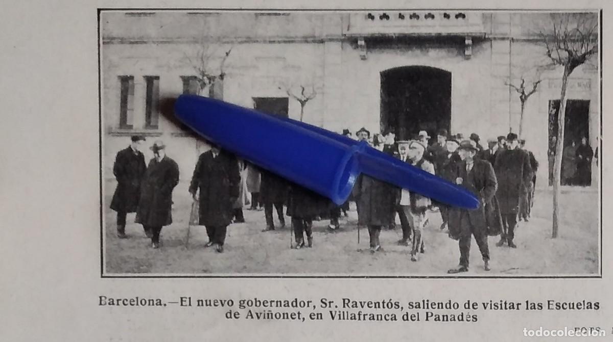 Otros art&iacute;culos de coleccionismo en papel: VILLAFRANCA DEL PANADES BARCELONA GOBERNADOR RAVENT&Oacute;S VISITA LAS ESCUELAS DE AVI&Ntilde;ONET A&Ntilde;O 1923