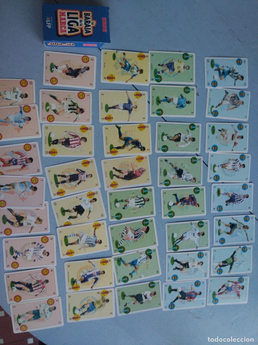 Sammelleidenschaft Andere Papierartikel: LA BARAJA DE LA LIGA MARCA. COMPLETA