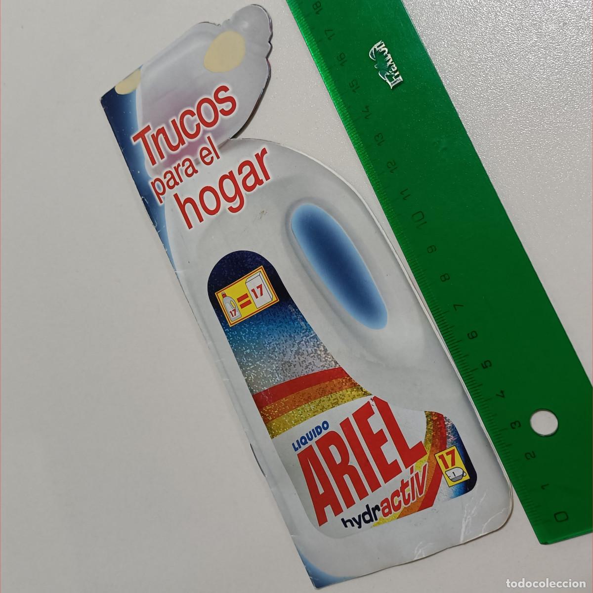 Otros art&iacute;culos de coleccionismo en papel: folleto ariel publicidad publicitario iman detergente hydractiv trucos hogar