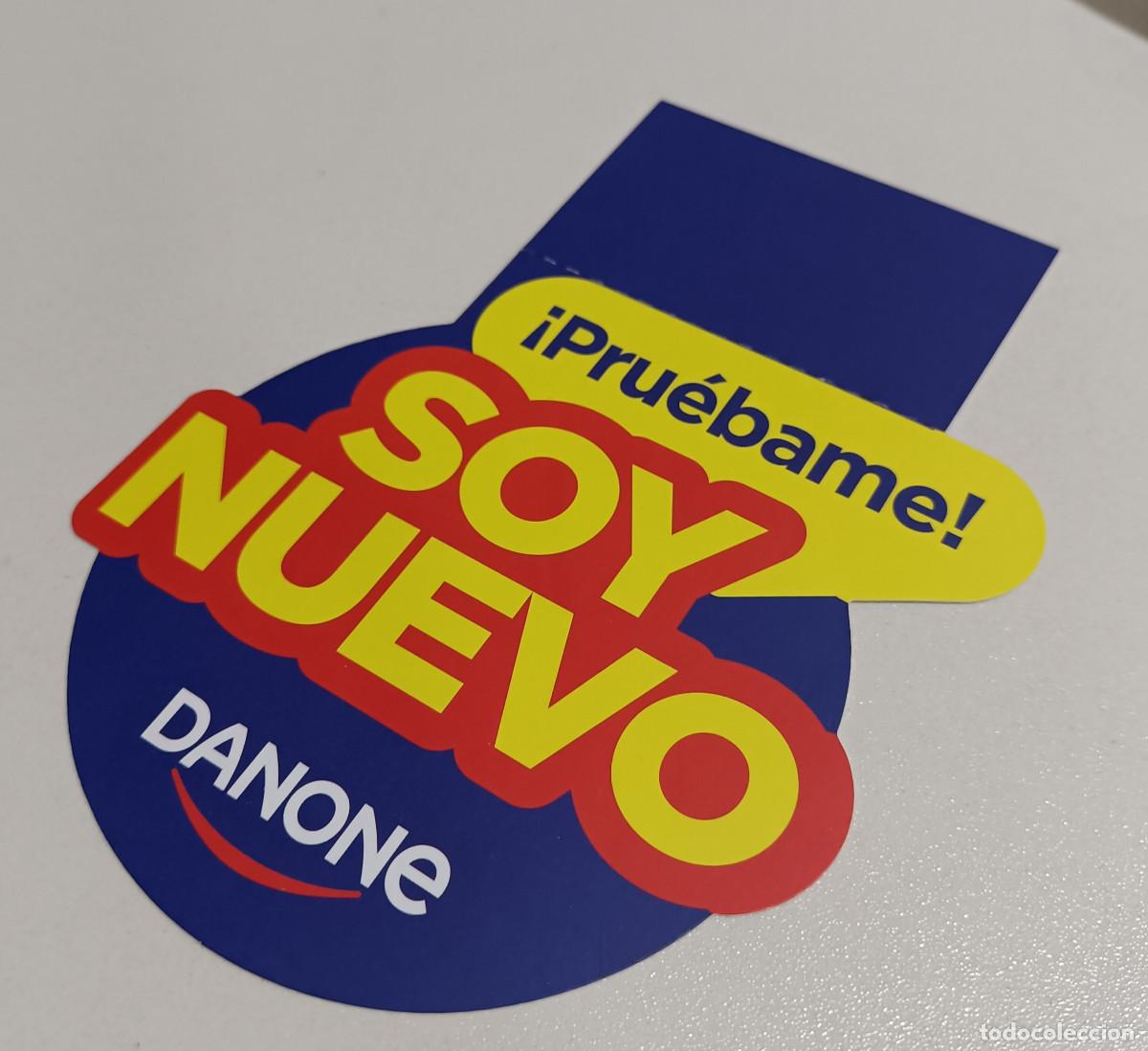 Otros art&iacute;culos de coleccionismo en papel: danone publicidad de super carton promocional publicitario