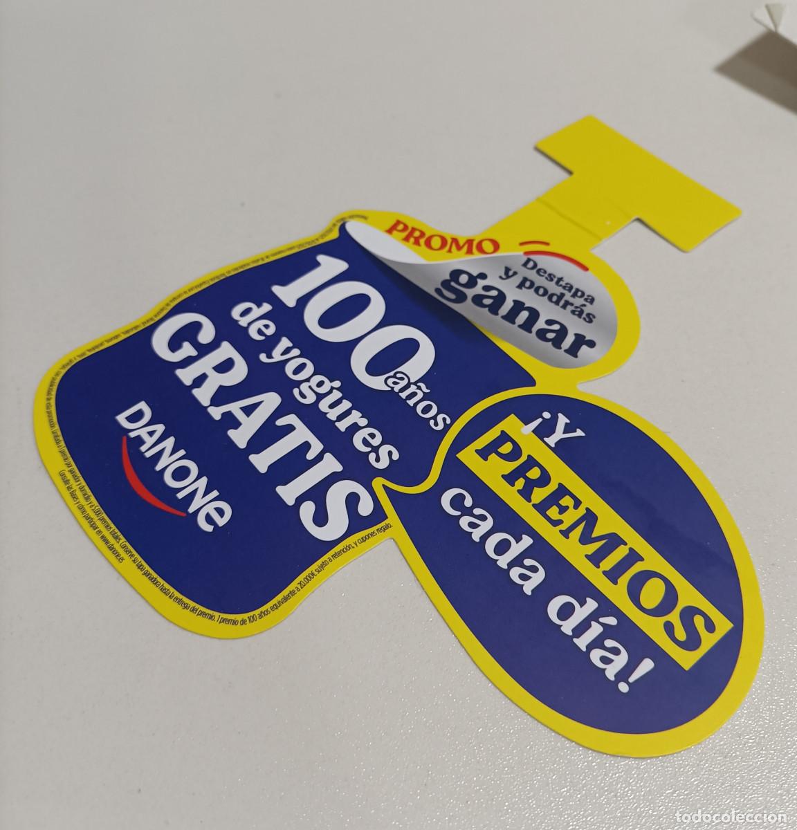 Otros art&iacute;culos de coleccionismo en papel: danone promocional publicidad tira de balda publicitario promo premios