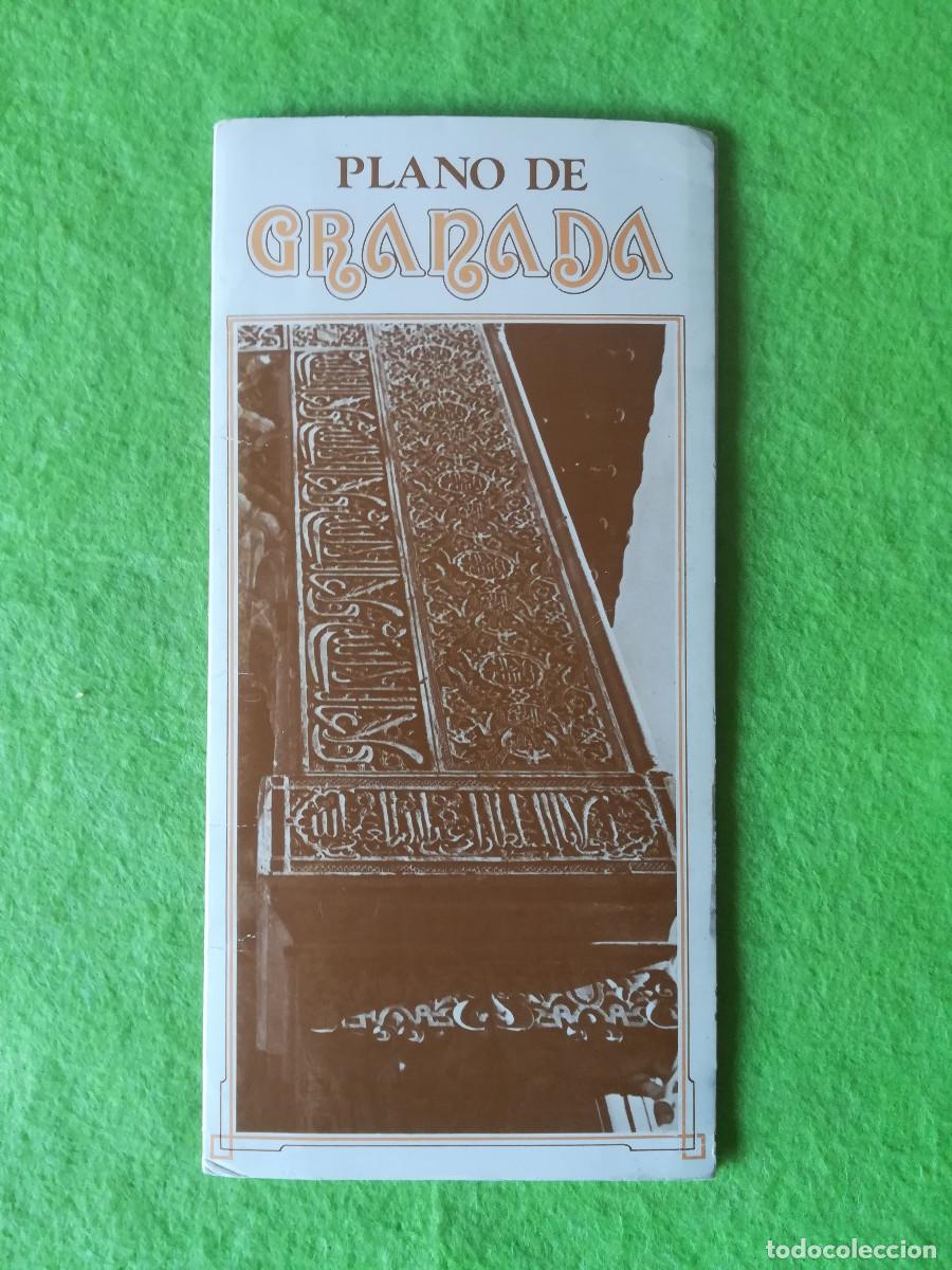 Otros art&iacute;culos de coleccionismo en papel: Plano de Granada antiguo grefol 1978