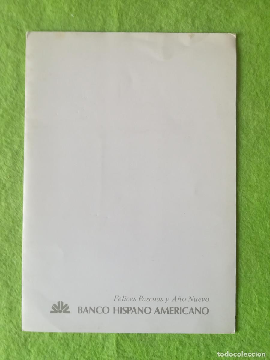 Otros art&iacute;culos de coleccionismo en papel: Felicitacion Navidades 1976 Banco Hispano Americano 1976