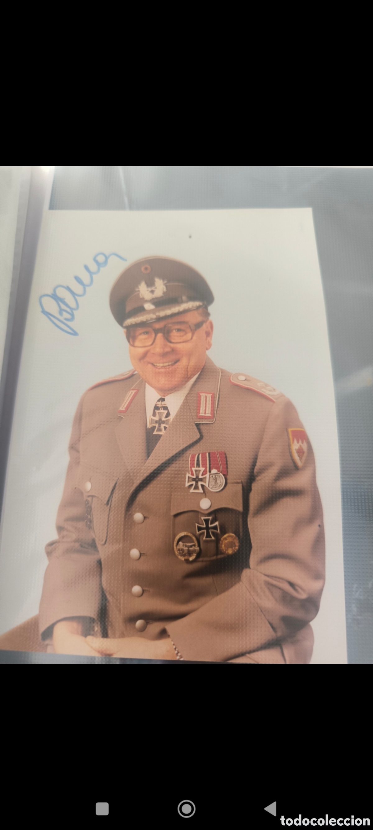 Otros art&iacute;culos de coleccionismo en papel: Autografo ludwig Bauer