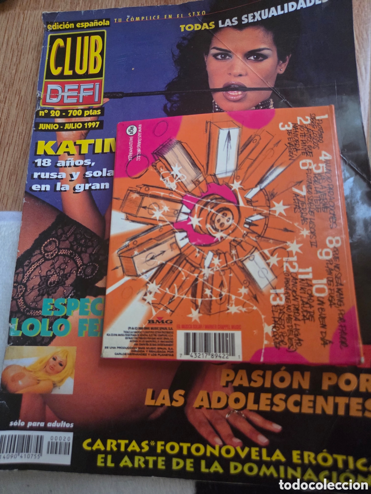Otros art&iacute;culos de coleccionismo en papel: Lolo ferrari club defi revista porno erotica