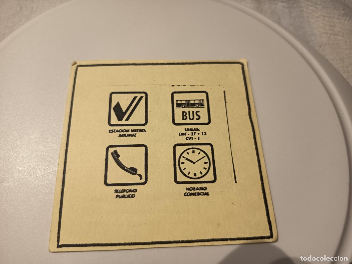 Otros art&iacute;culos de coleccionismo en papel: POSAVASOS CARTON A IDENTIFICAR