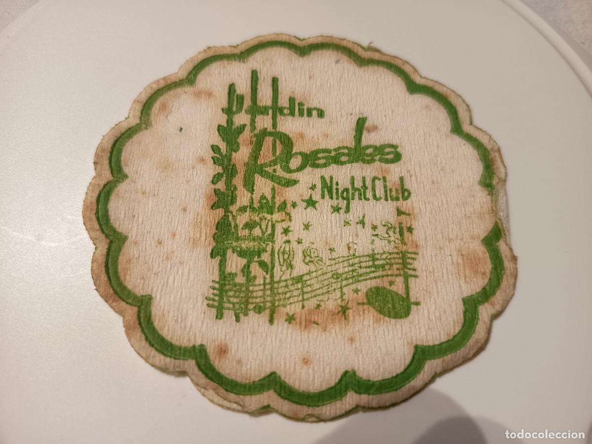 Otros art&iacute;culos de coleccionismo en papel: POSAVASOS NIGHT CLUB JARDIN ROSALES A IDENTIFICAR