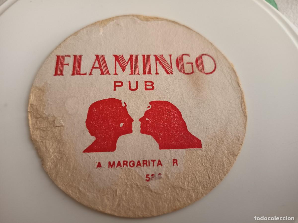 Otros art&iacute;culos de coleccionismo en papel: POSAVASOS PUB FLAMINGO A IDENTIFICAR