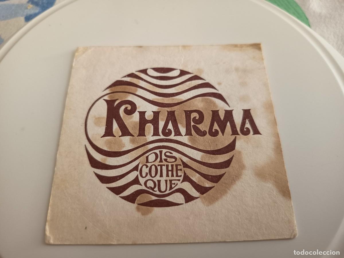 Otros art&iacute;culos de coleccionismo en papel: POSAVASOS DISCOTECA KHARMA A IDENTIFICAR