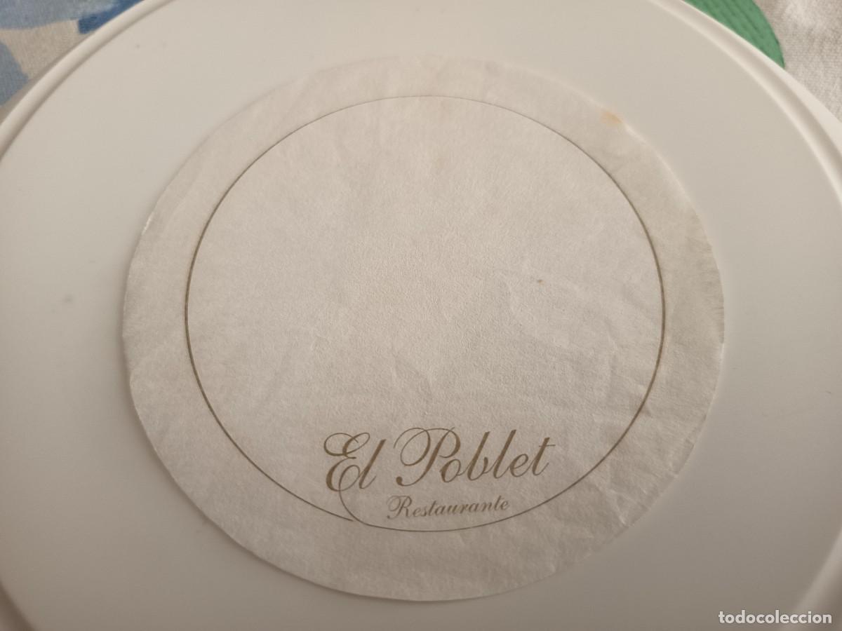 Otros art&iacute;culos de coleccionismo en papel: POSAVASOS RESTAURANTE EL POBLET A IDENTIFICAR