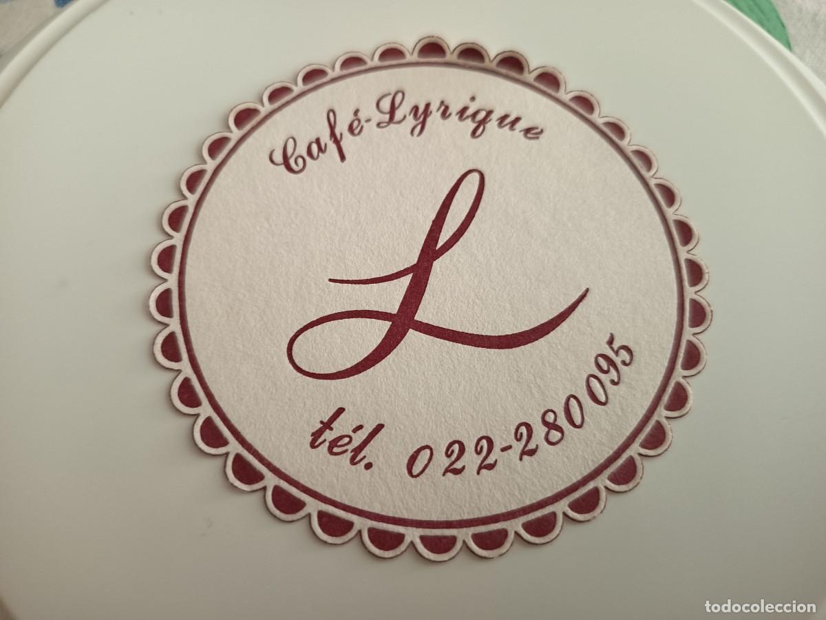 Otros art&iacute;culos de coleccionismo en papel: POSAVASOS CAFE LYRIQUE A IDENTIFICAR
