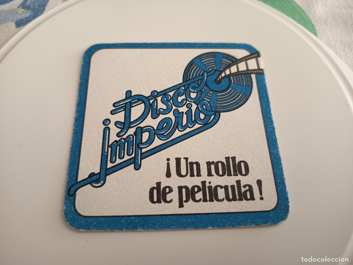 Otros art&iacute;culos de coleccionismo en papel: POSAVASOS DISCO IMPERIO A IDENTIFICAR