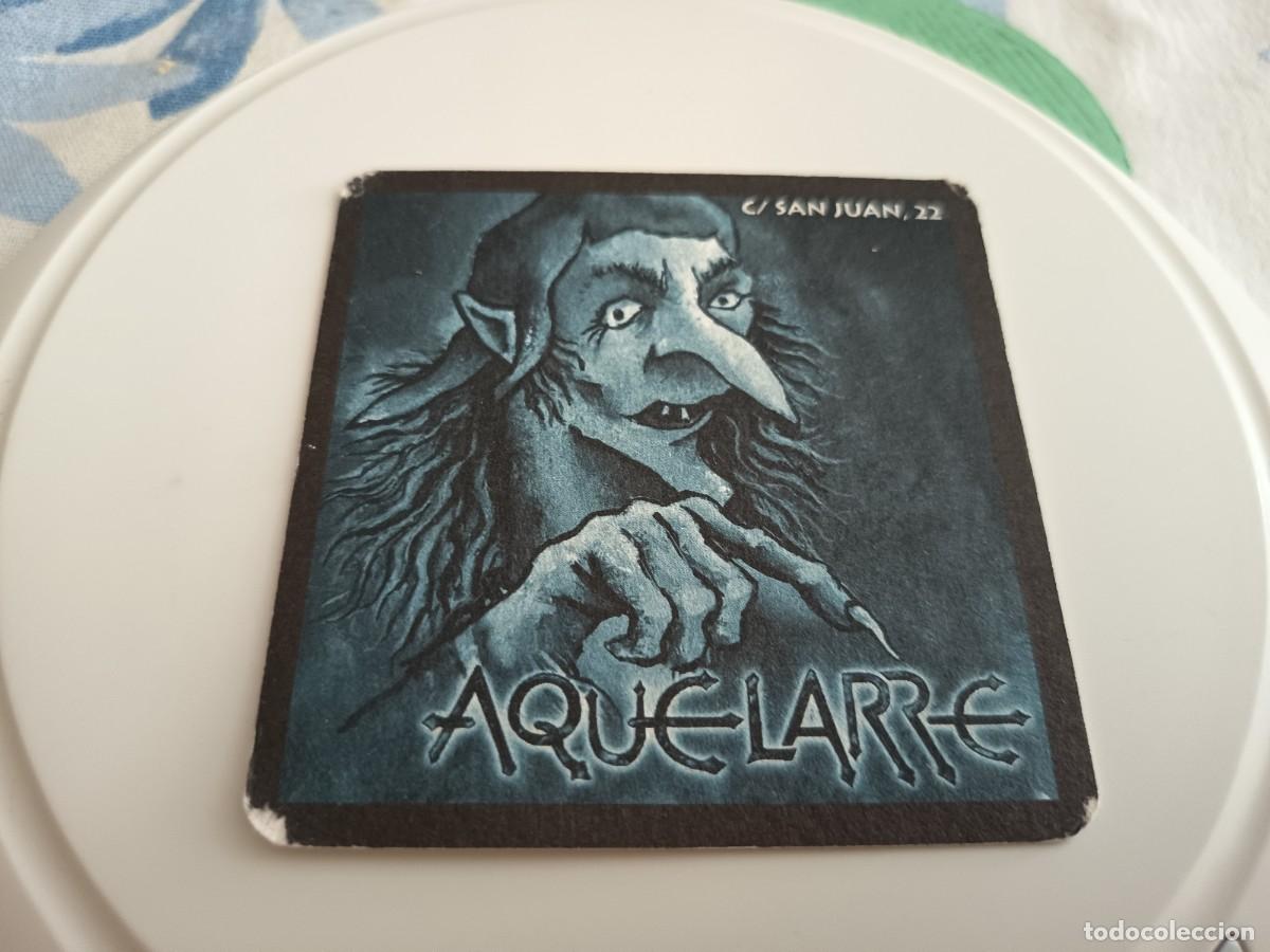 Otros art&iacute;culos de coleccionismo en papel: POSAVASOS PUB AKELARRE A IDENTIFICAR