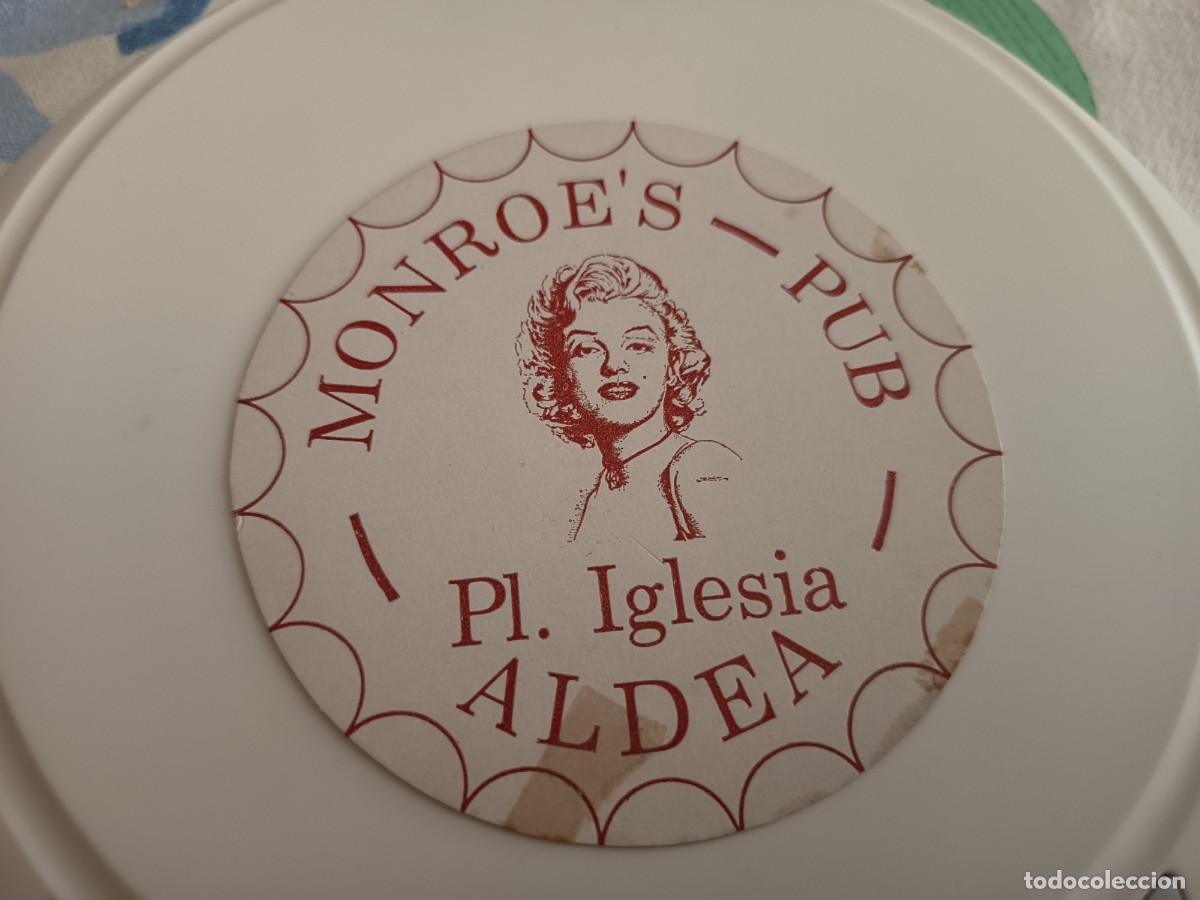 Otros art&iacute;culos de coleccionismo en papel: POSAVASOS PUB MONROE'S -ALDEA A IDENTIFICAR