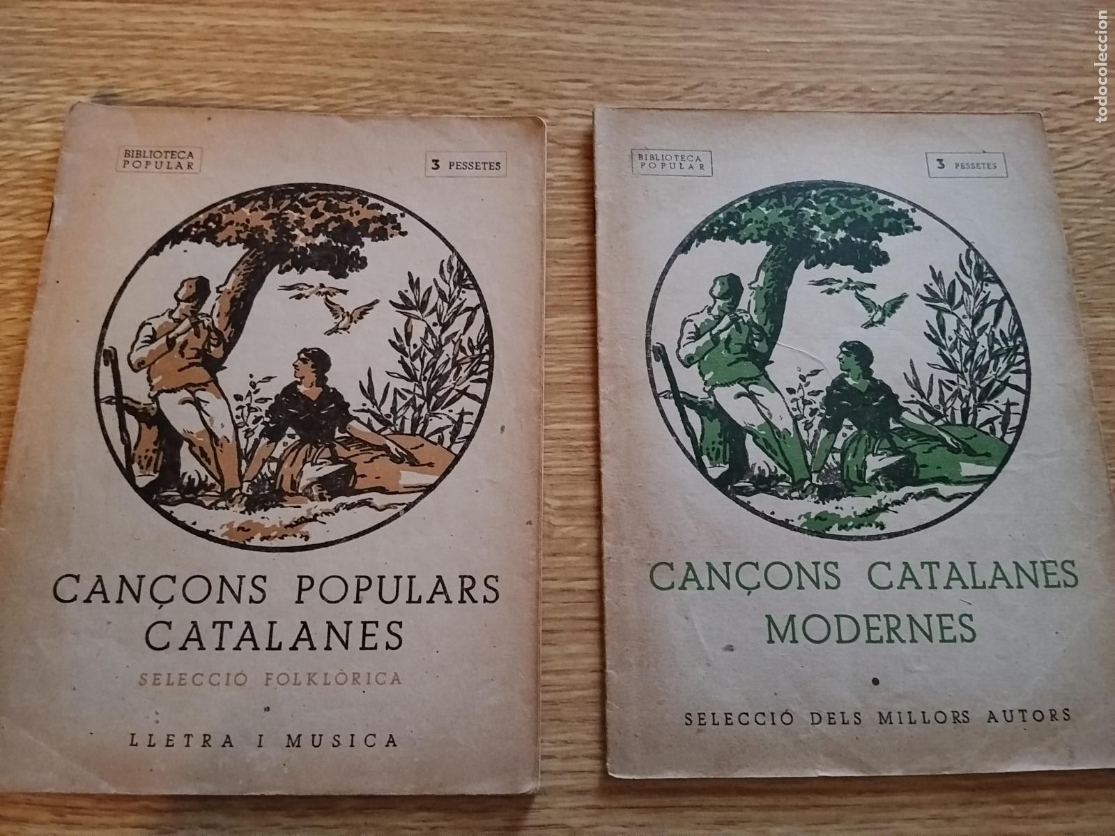Otros art&iacute;culos de coleccionismo en papel: CAN&Ccedil;ONS POPULARS CATALANES. 2 CAN&Ccedil;ONERS