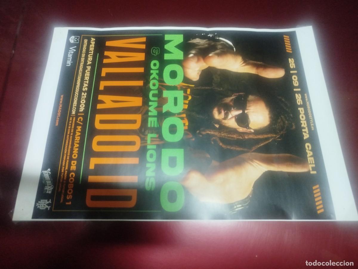 Otros art&iacute;culos de coleccionismo en papel: Poster concierto Morodo en Valladolid (tama&ntilde;o A3)