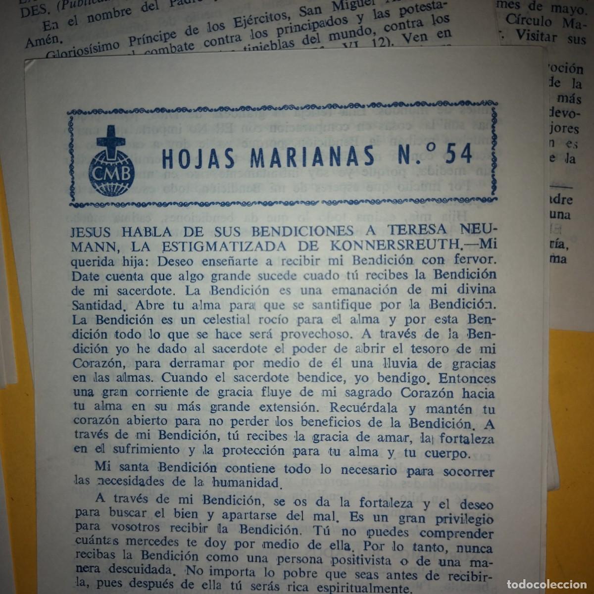 Otros art&iacute;culos de coleccionismo en papel: ANTIGUAS HOJAS MARIANAS - Foto 2