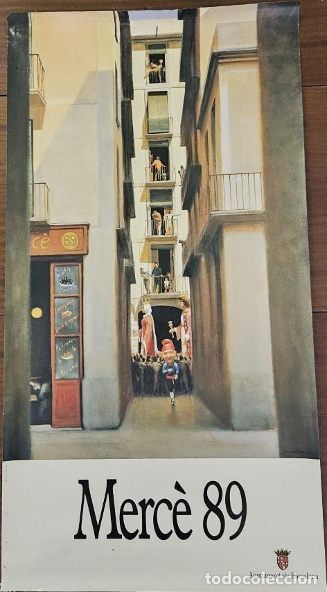 Otros art&iacute;culos de coleccionismo en papel: CARTEL GEGANTS MERC&Egrave; 89 AJUNTAMENT DE BARCELONA