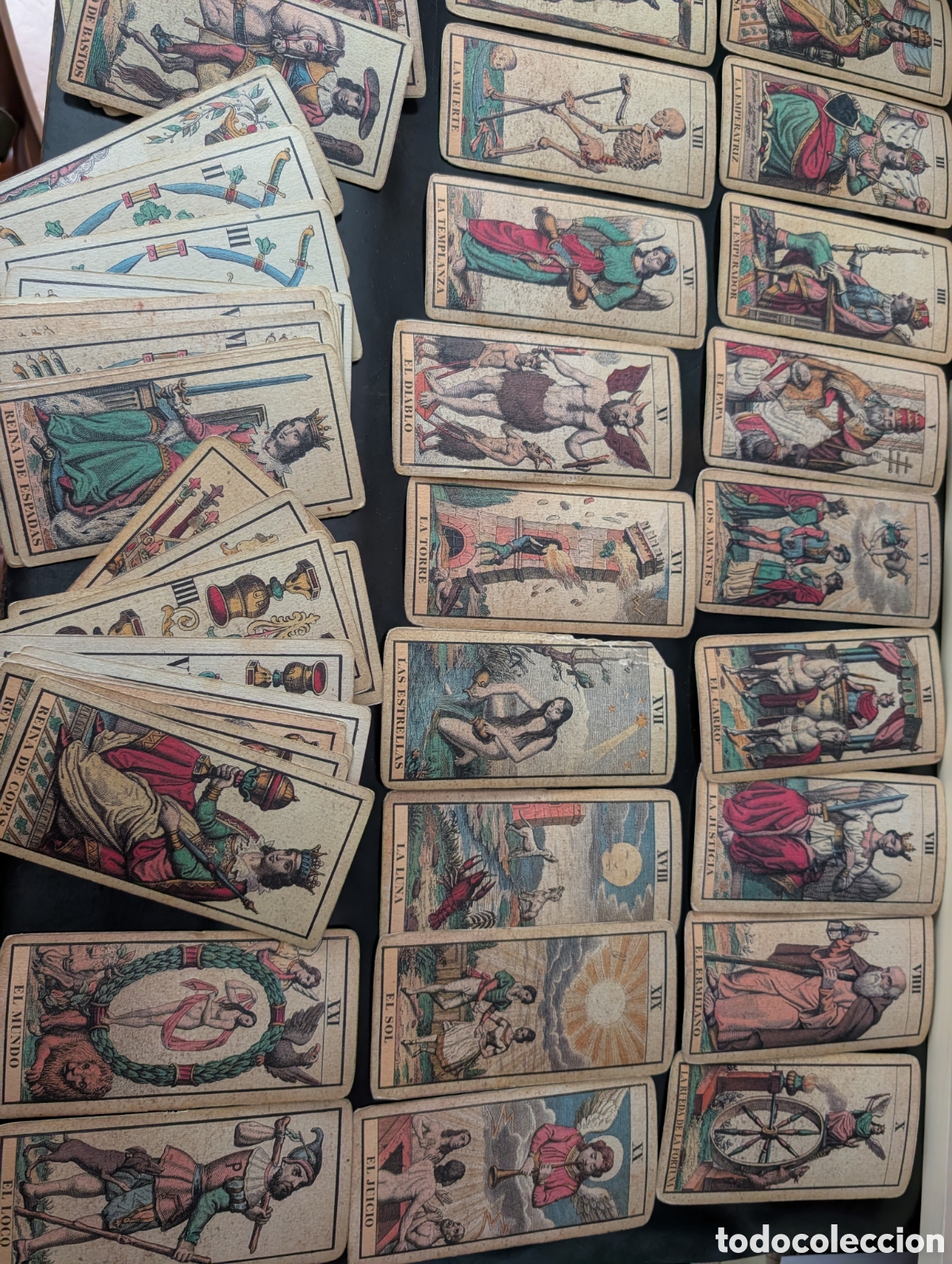 Otros art&iacute;culos de coleccionismo en papel: Tarot de Mil&aacute;n 1835. &rdquo;Facs&iacute;mil&rdquo; - Foto 2