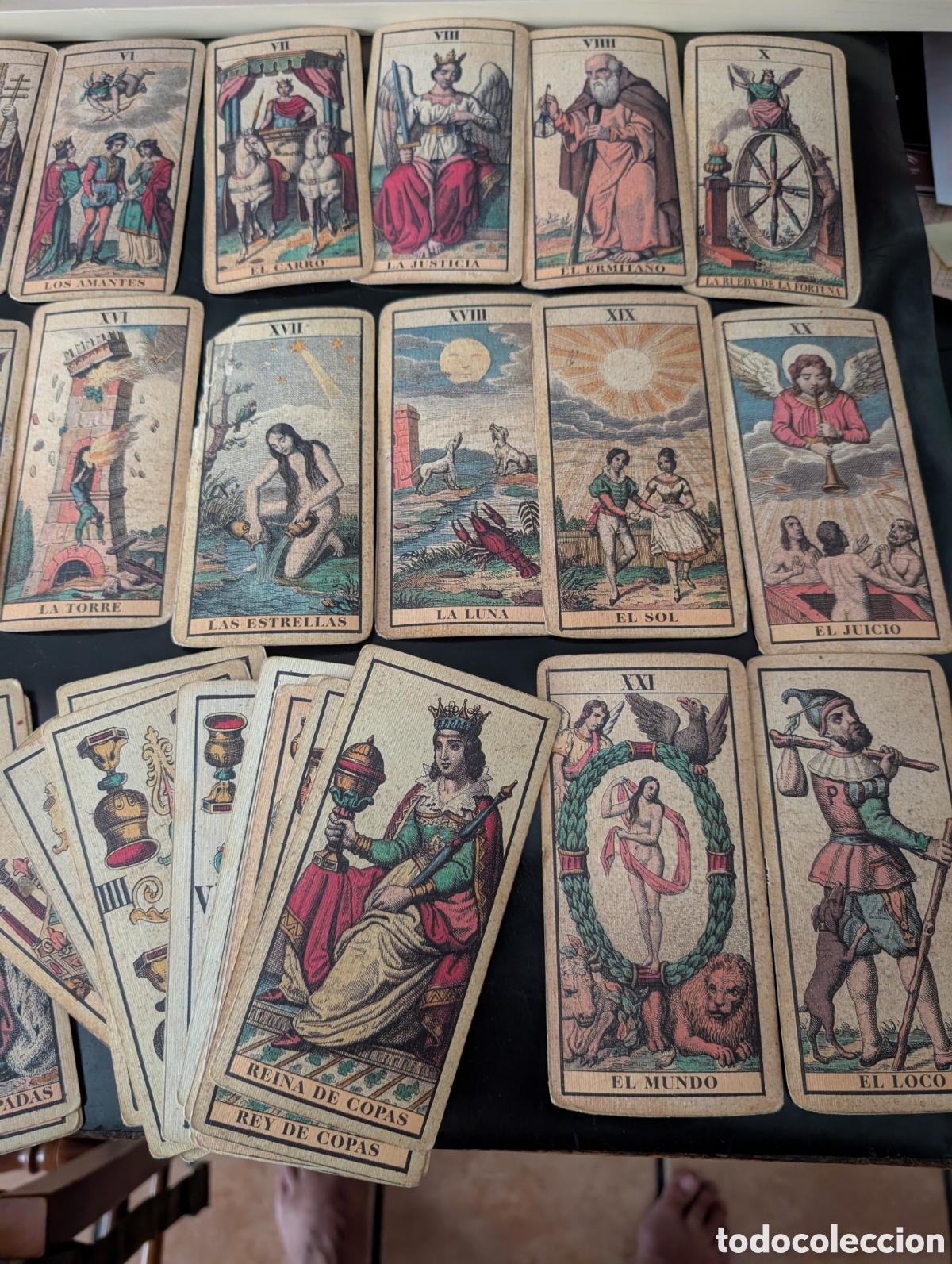 Otros art&iacute;culos de coleccionismo en papel: Tarot de Mil&aacute;n 1835. &rdquo;Facs&iacute;mil&rdquo; - Foto 3